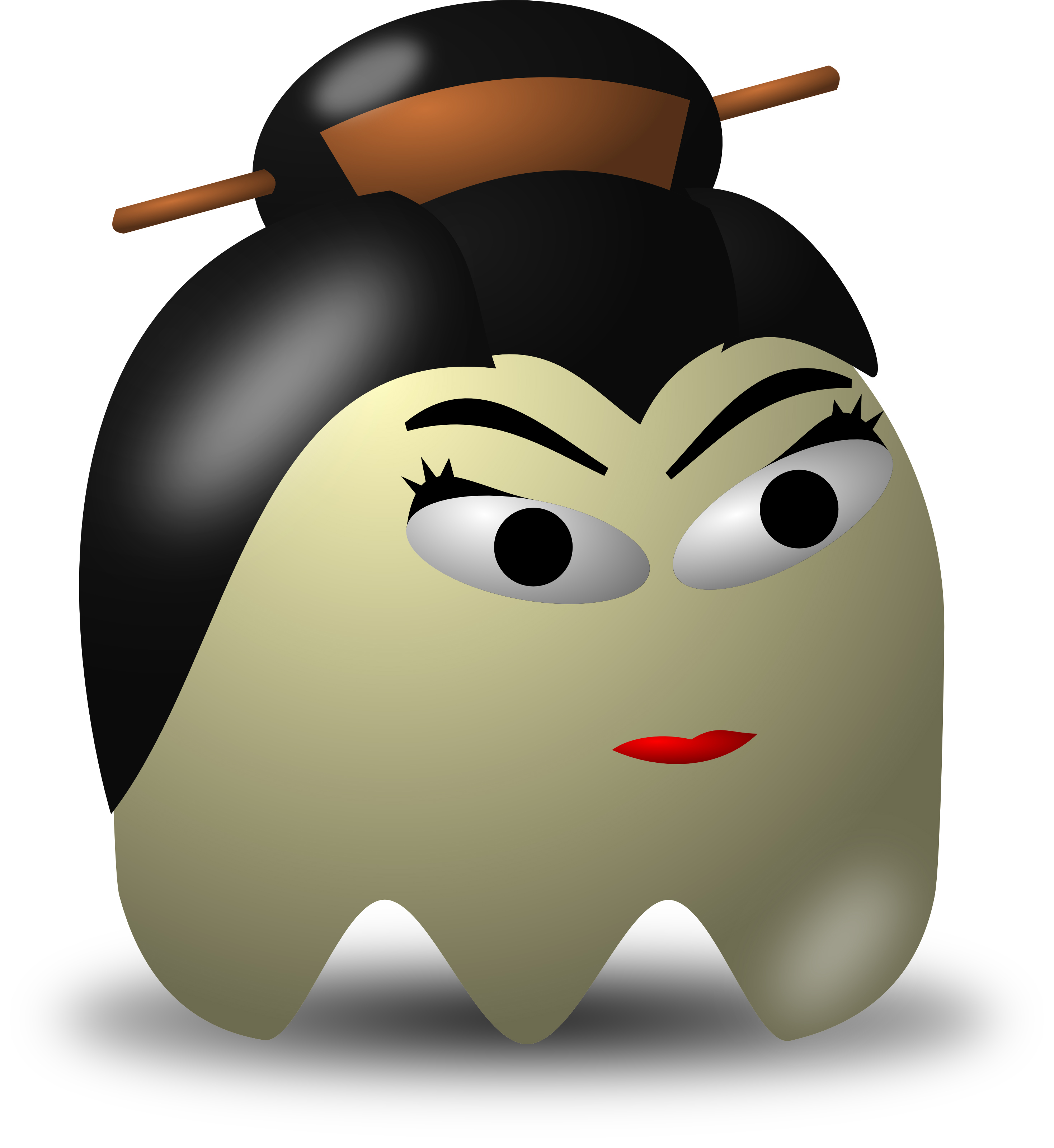 2938x3200 Geisha Avatar Character