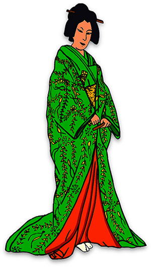 300x529 Kimono Clipart