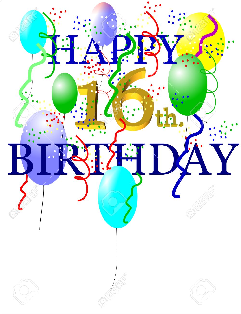 1001x1300 Happy 16th Birthday Clip Art 7054848 Happy 16th Bday Generic