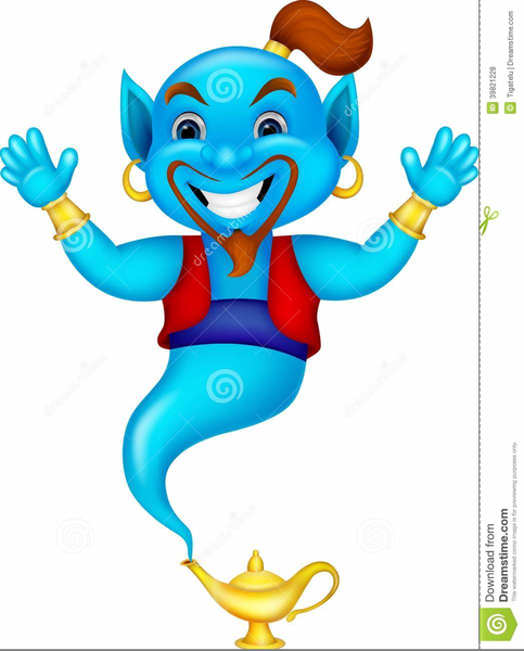 483x600 Aladdin Genie Clipart Free Images