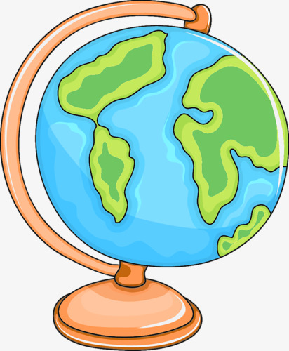412x500 Globe Cartoon Creative, Globe, Cartoon, Geography Png Image
