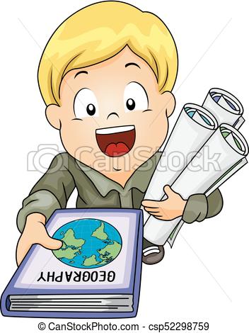 352x470 Kid Boy Geography Book Maps Illustration. Illustration
