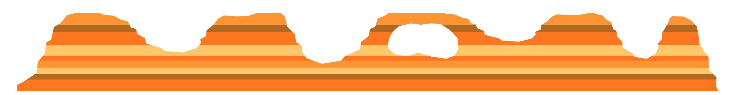 2400x312 Rock Geology Icons Png