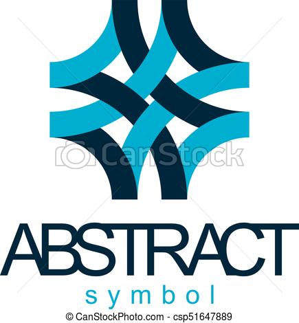 435x470 Vector Abstract Geometric Shape Best For Use As Business Vector