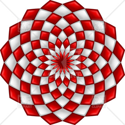 400x400 Abstract Texture With Tessellated Geometric Design Royalty Free