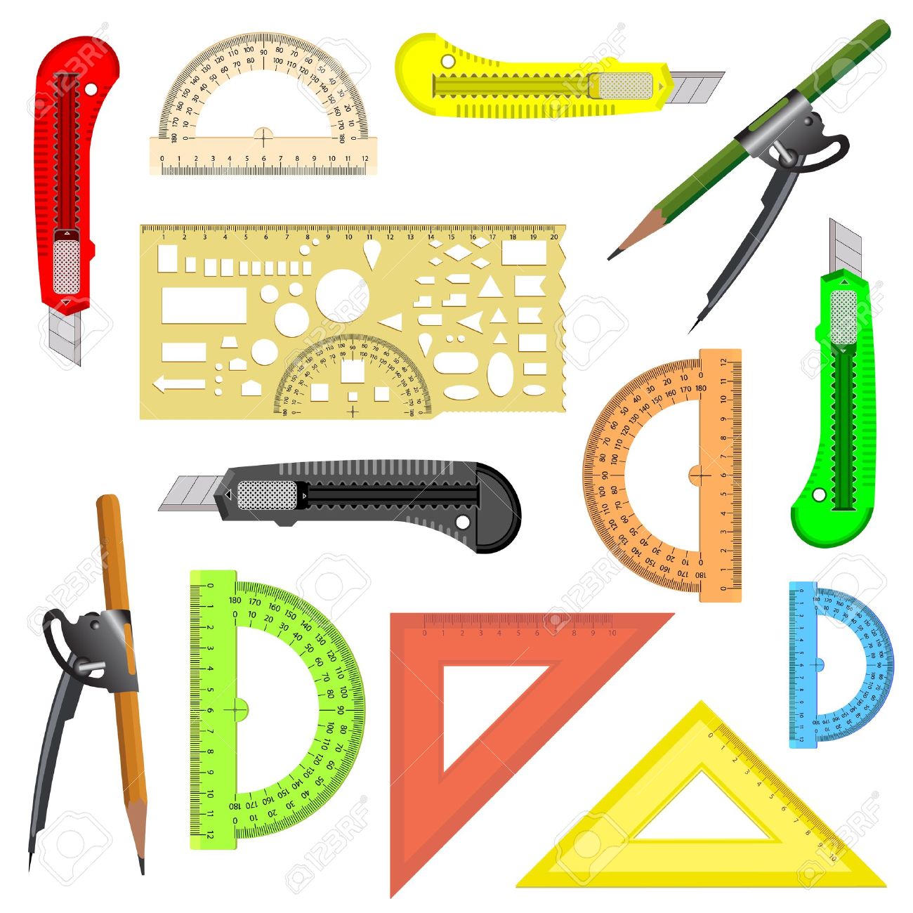 1300x1300 Compass Clipart School