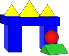 223x181 Geometric Solids Clipart