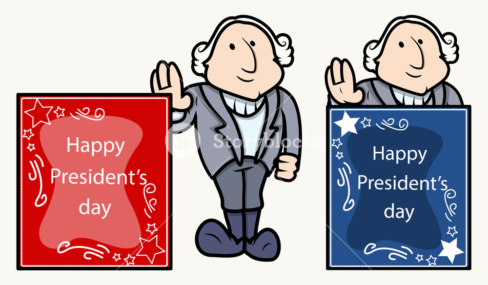 1000x584 Happy Presidents Day Banner George Washingtons Cartoon Clip Art