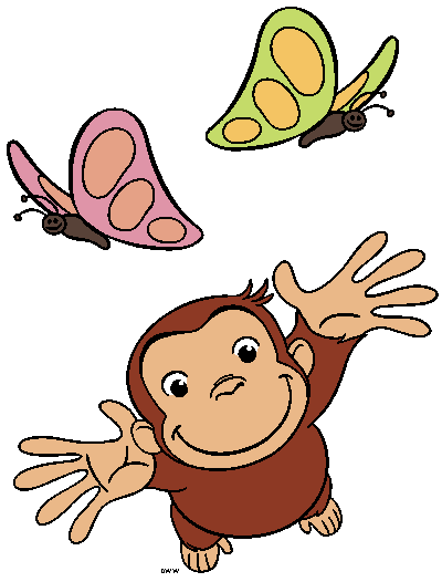 400x526 Curious George Clipart