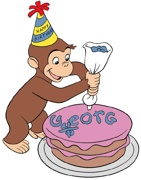477x606 Clipart Of Curious George