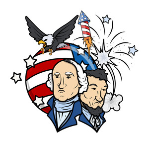 300x287 Peaceful Design Presidents Day Clipart Free Download Clip Art