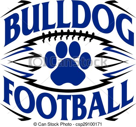 450x420 Collection Of Bulldog Football Clipart High Quality, Free