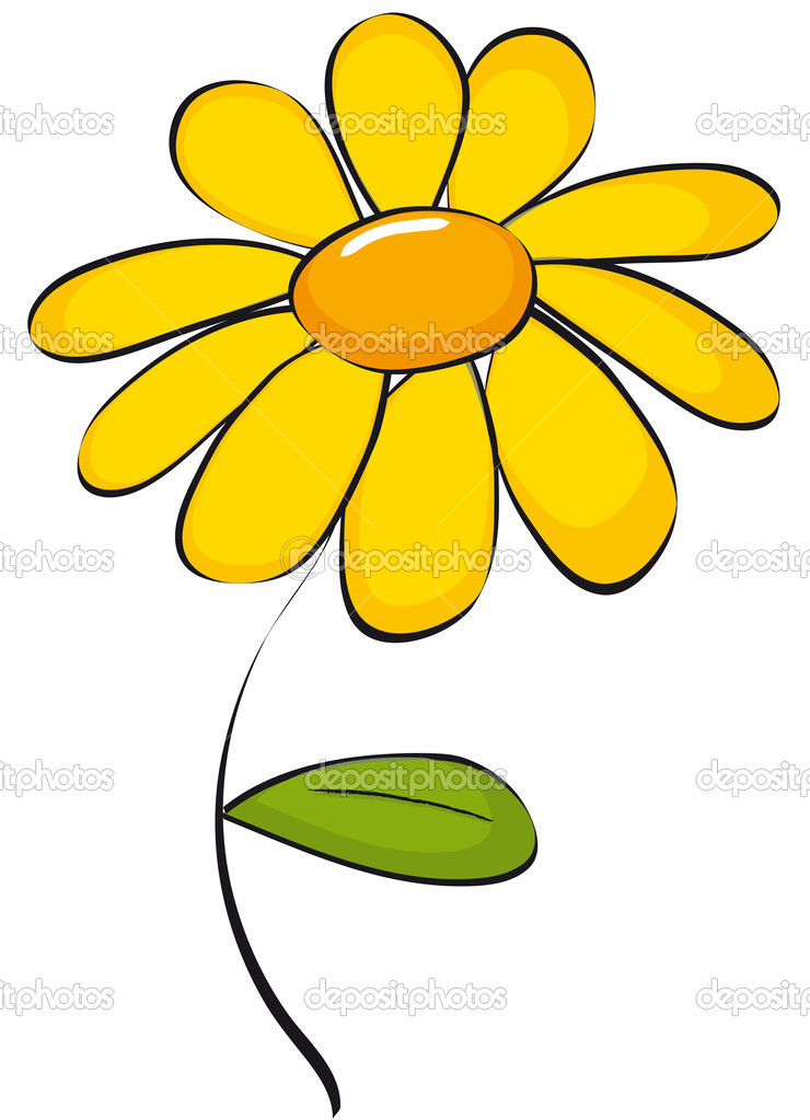 740x1023 Daisy Clip Art