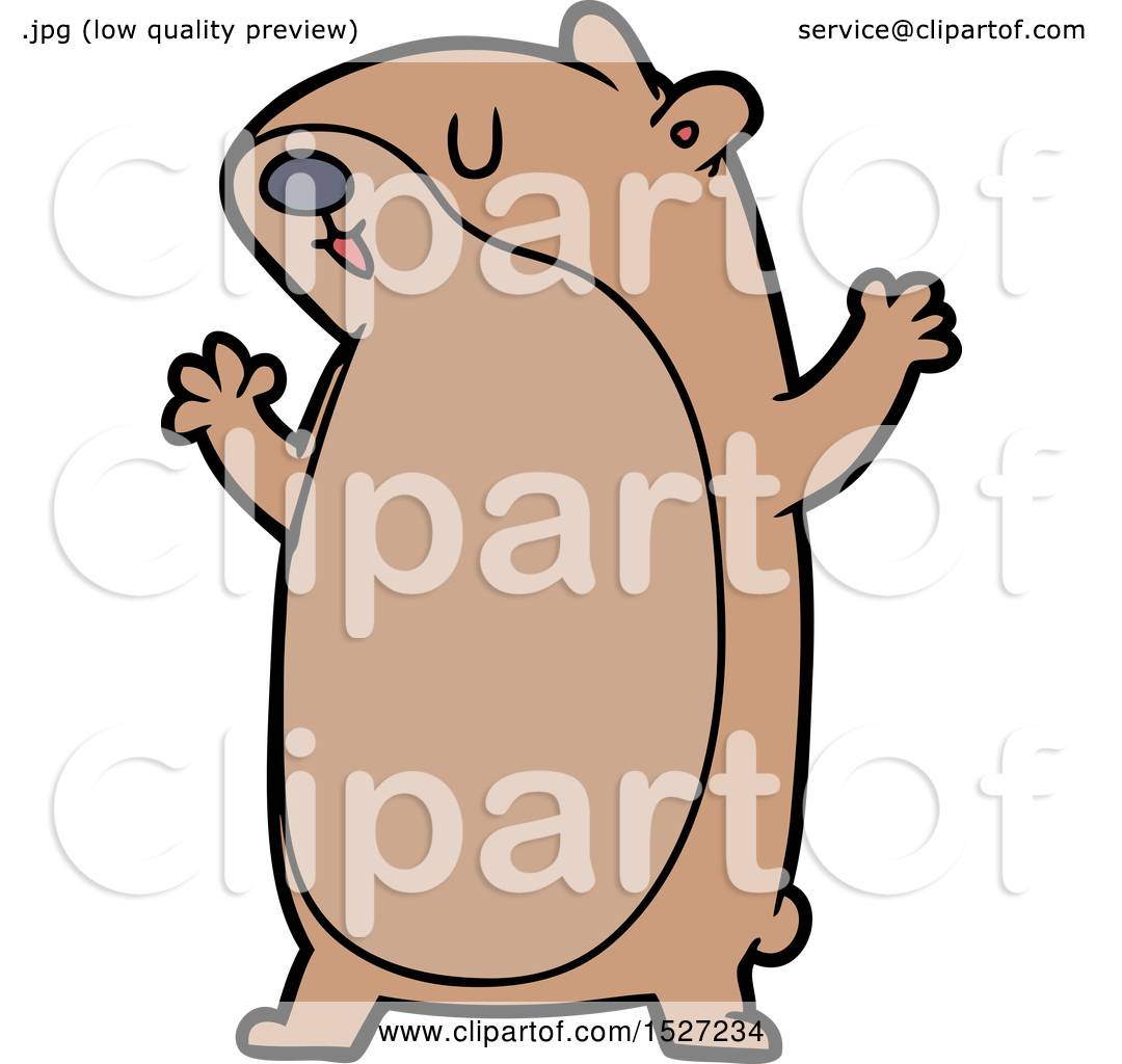 1080x1024 Cartoon Gerbil By Lineartestpilot