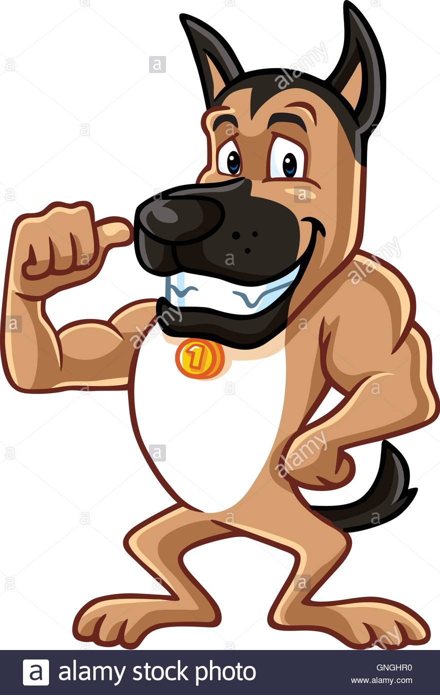 880x1390 German Shepherd Stock Vector Images