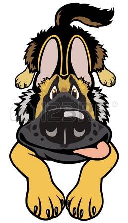 258x450 German Shepard Clip Art Clipart Collection