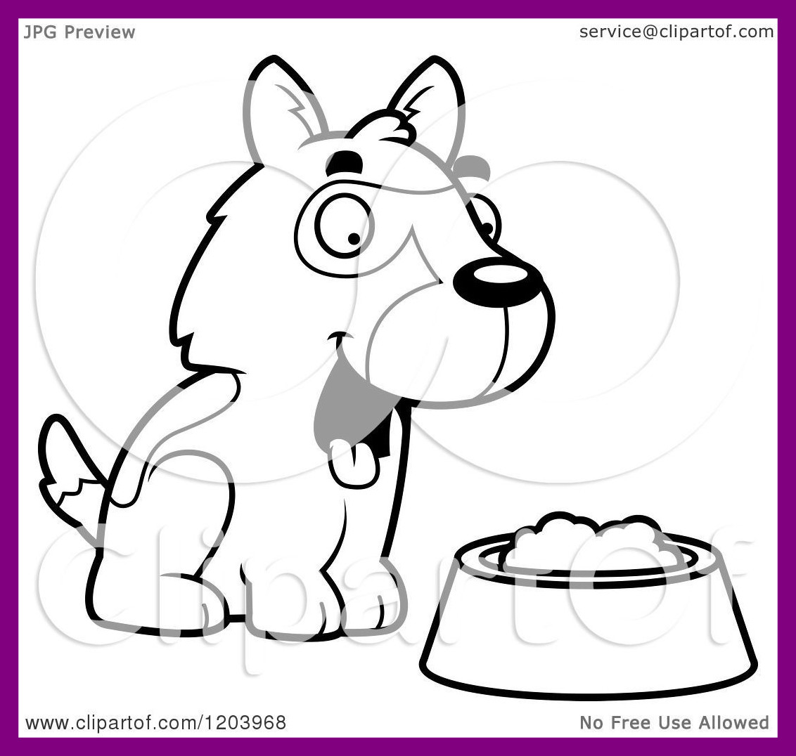 1132x1076 Shocking Cartoon Of A Black And White Cute Bulldog Puppy Dog