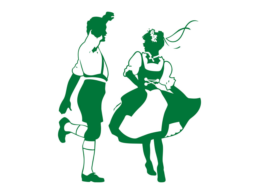1024x765 Dancing German People Vector Art Amp Graphics