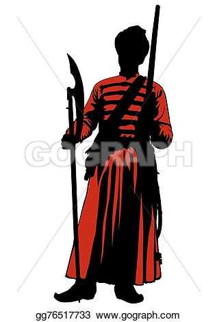 317x470 Old Soldier Clipart