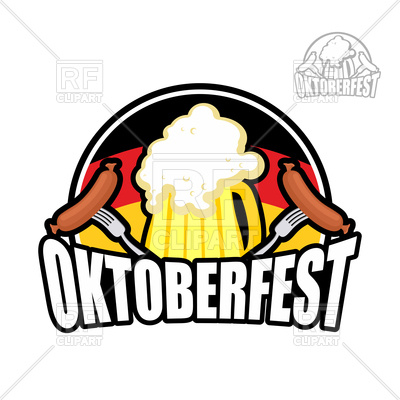400x400 Beer Festival Oktoberfest In Germany. Beer Mug Poster. Royalty