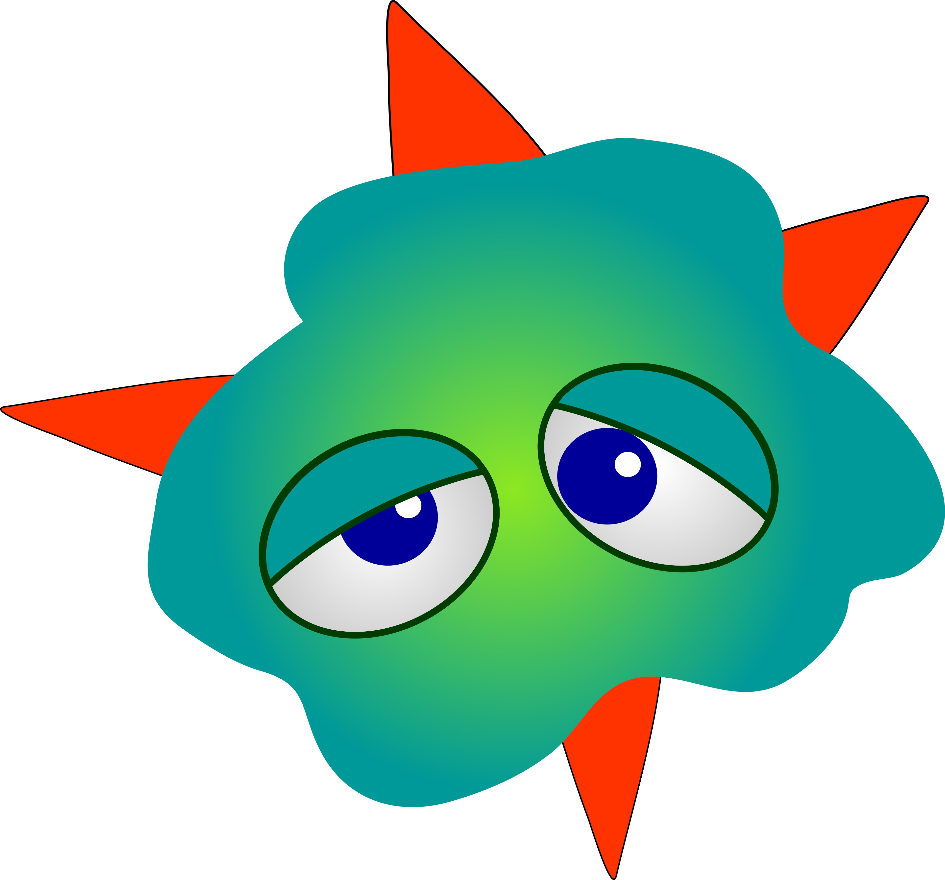 3819x3557 Germ Virus Free Images At Clker Com Vector Clip Art Online