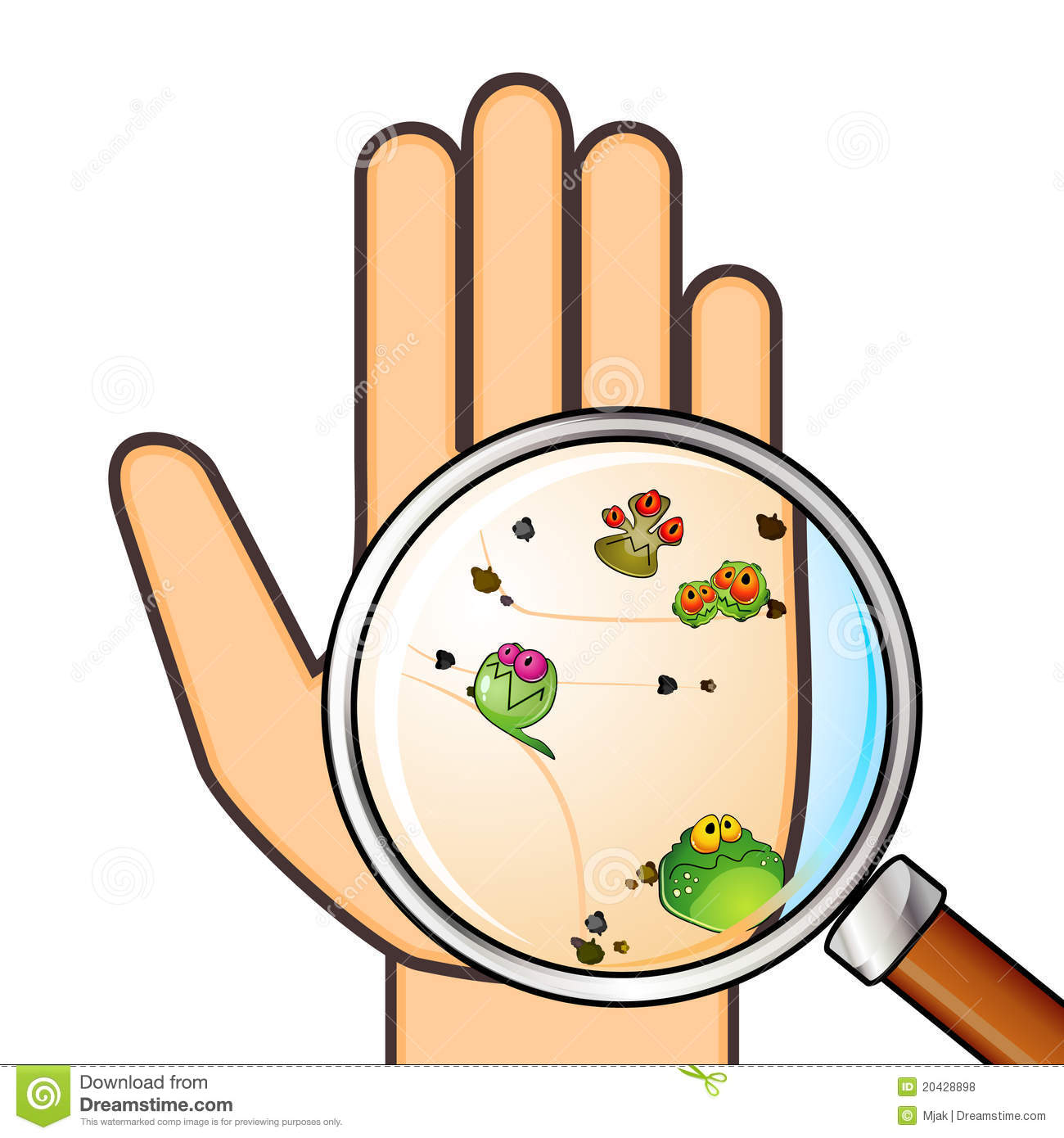 1300x1390 Hand Clipart Germ