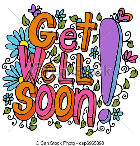 450x470 Free Get Well Clip Art Get Well Soon Message An Image Of A Get