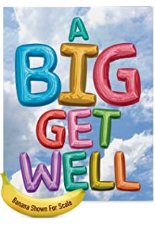 220x320 Get Well Soon Card With Envelope (8.5 X 11) Big