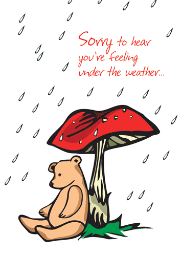 356x498 Feel Better Soon With Cute Bear. Free Get Well Soon Ecards 123