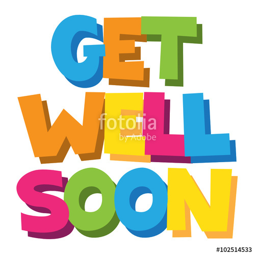 500x500 Get Well Soon Card Stock Image And Royalty Free Vector Files