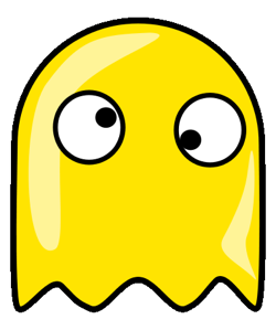 250x299 Red Ghost Pacman Clipart