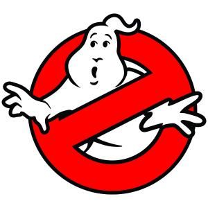 300x300 Ghost Ghostbuster Cuttable Design Cut File. Vector, Clipart