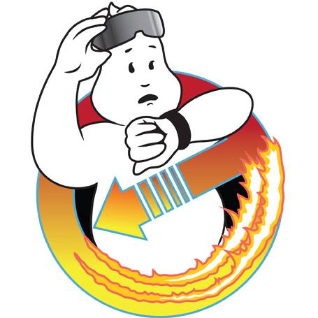 455x455 Back To The Future Clipart Logo