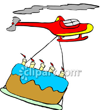 321x350 Helicopter Carrying Giant Birthday Cake