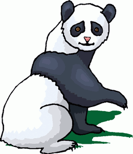 260x302 Giant Panda Clip Art Clipart Panda