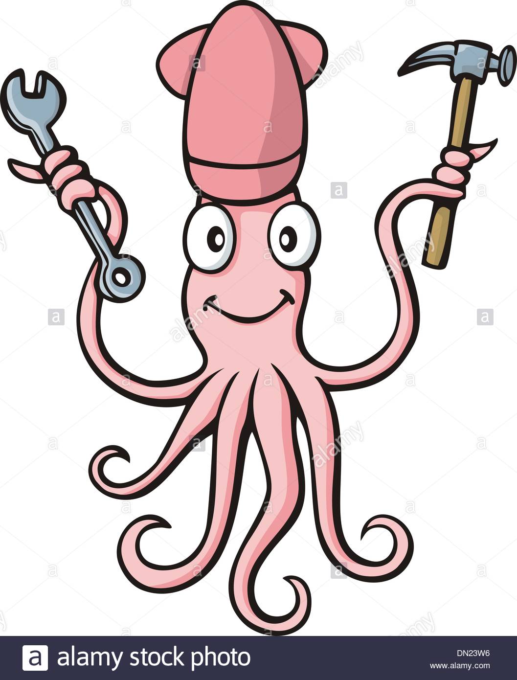 1057x1390 Cartoon Squid Stock Photos Amp Cartoon Squid Stock Images
