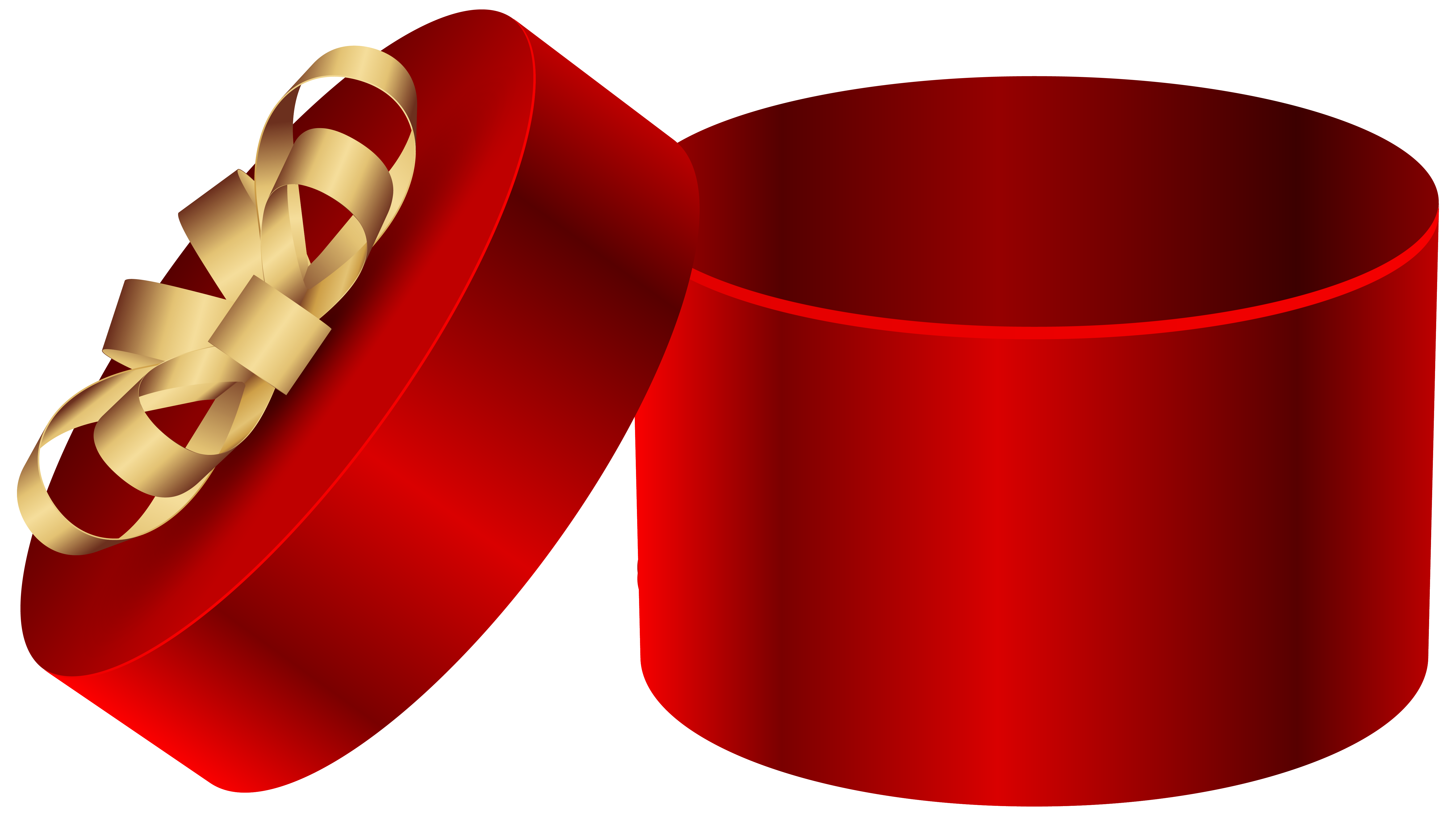 6172x3458 Red Open Round Gift Box Png Clipart Imageu200b Gallery Yopriceville