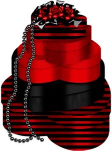 223x300 Red Round Gift Png Clip Art Image Scrapbooking, Crafts And Stuff