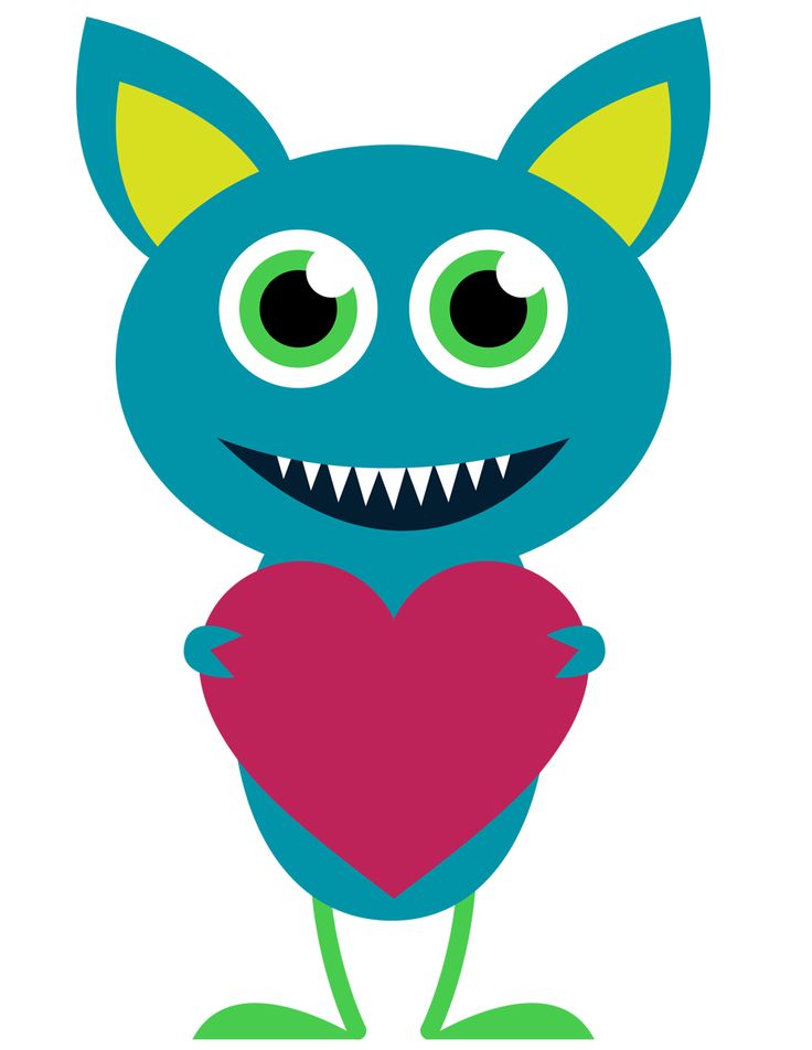 736x952 Preschool Monster Clipart
