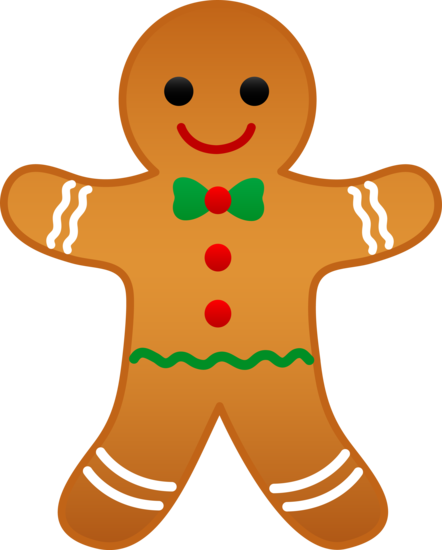 442x550 Christmas Gingerbread Man