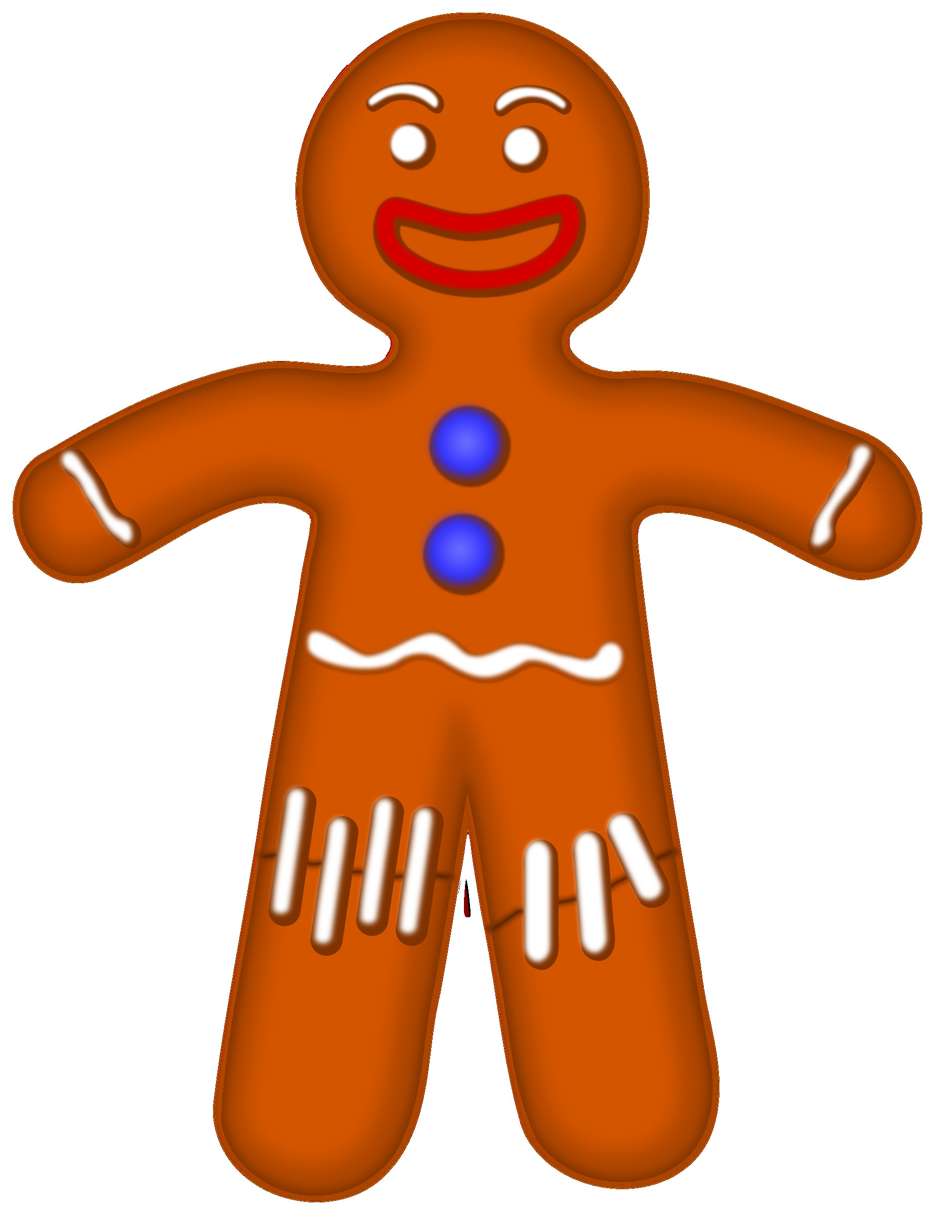 1848x2400 Gingerbread Man Clipart Scrapbook Printables Holiday Clip Art
