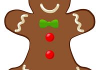 200x140 Gingerbread Man Clipart Gingerbread Men Clip Art Stock Vector