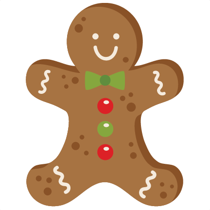 432x432 Gingerbread Man Cookie Svg Scrapbook Cut File Cute Clipart Files
