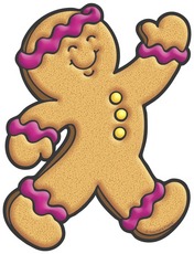 176x230 Top 61 Gingerbread Man Clip Art
