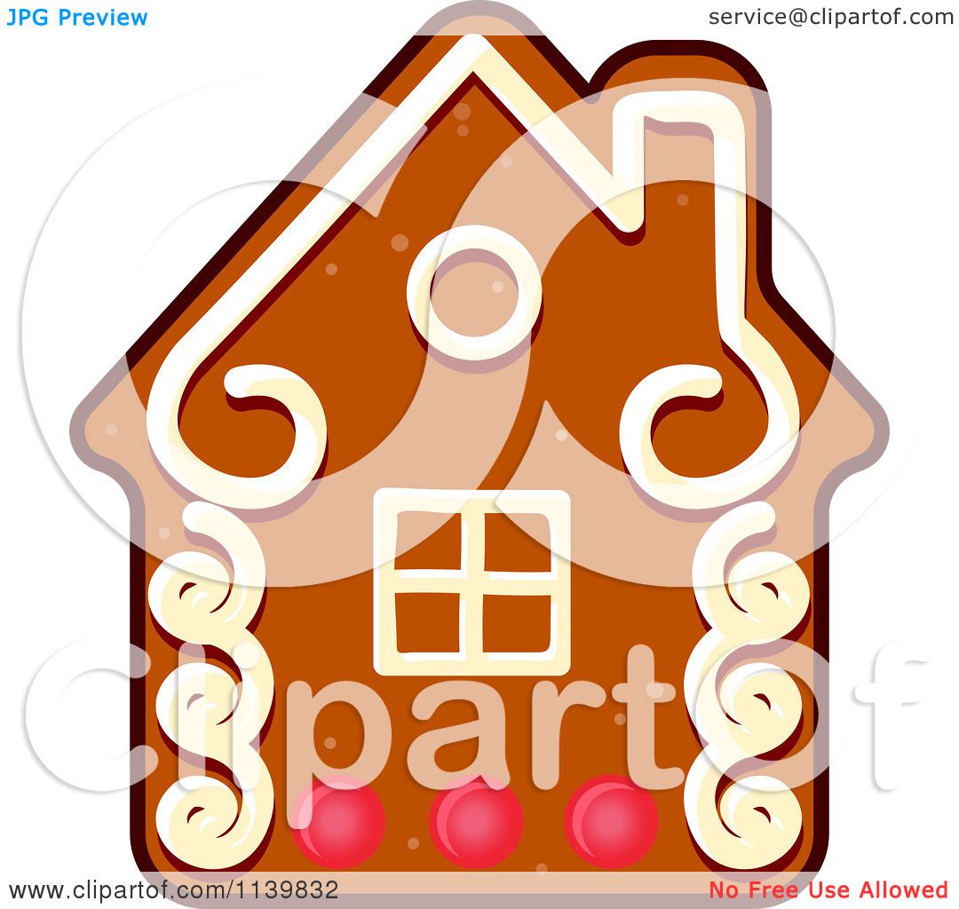 1080x1024 Clipart Of A House Gingerbread Christmas Cookie