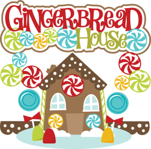 300x296 Gingerbread House Clip Art Free Free Gingerbread House Cliparts