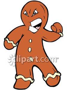 225x300 Gingerbread Man Clip Art Free Clipart Panda
