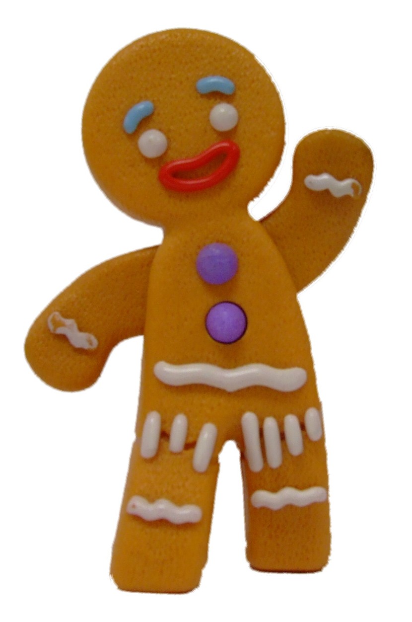 830x1252 Gingerbread Man Clipart