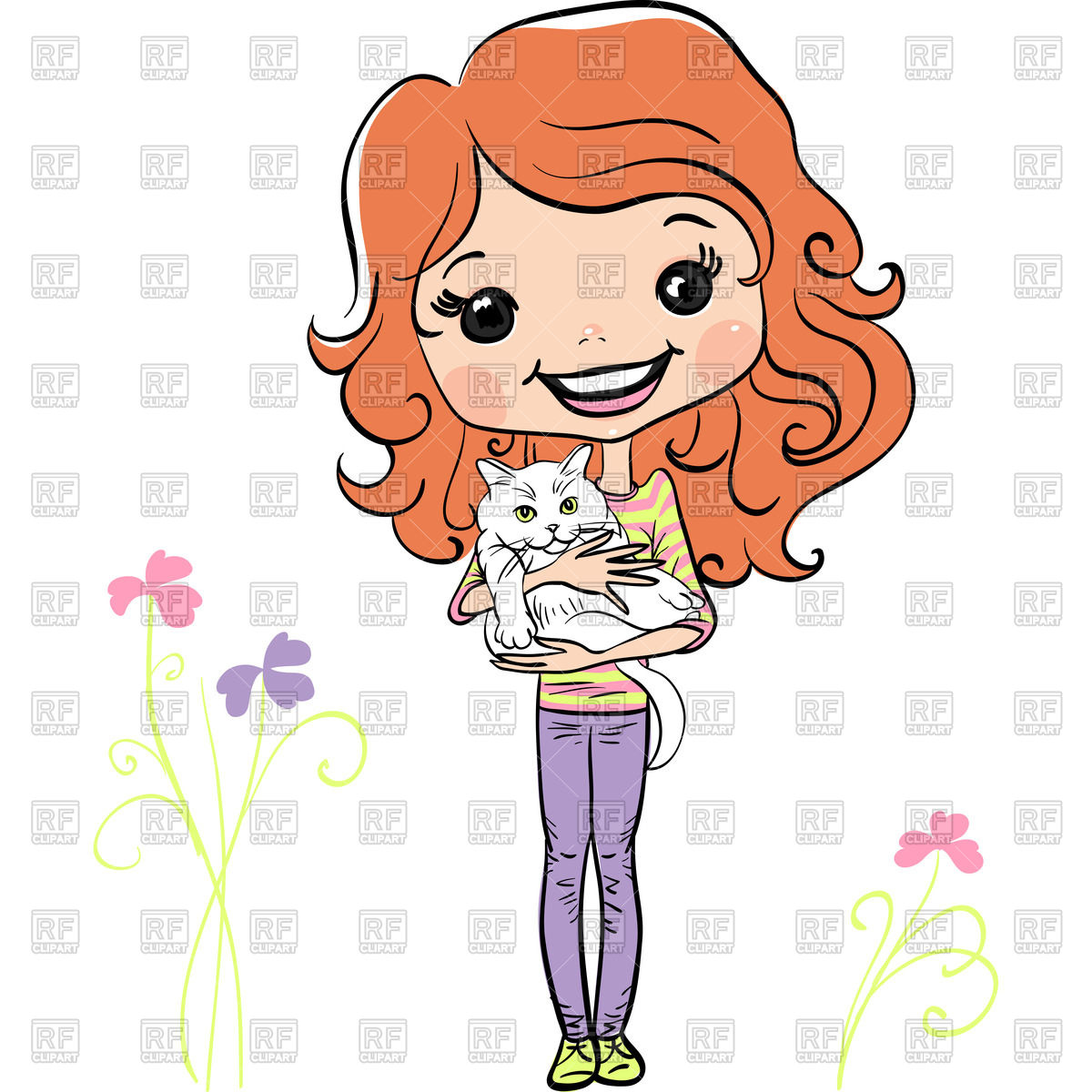 1200x1200 Ginger Clipart Woman