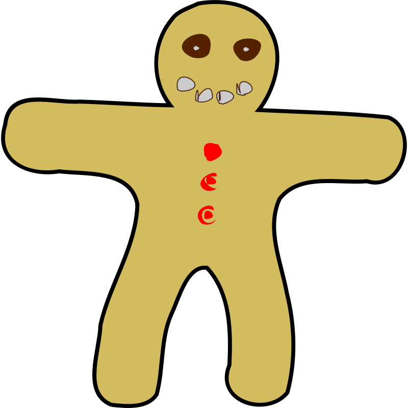800x800 Gingerbread Man Image